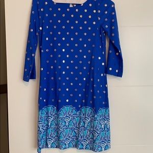 Blue Lilly dress, small